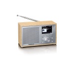 Lenco DAR-017WD, DAB+/FM ραδιόφωνο με ξύλινο περίβλημα